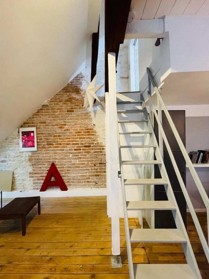 Apartment T3 Standing Center Station And Shops Tours Exterior foto